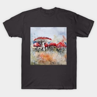 Toadstool mushrooms T-Shirt